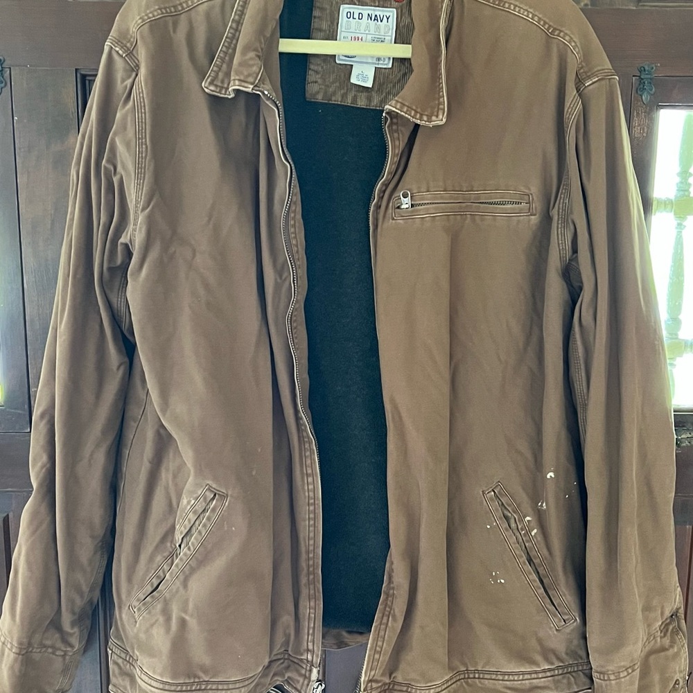 Old Navy Men's Tan Lightweight Jacket